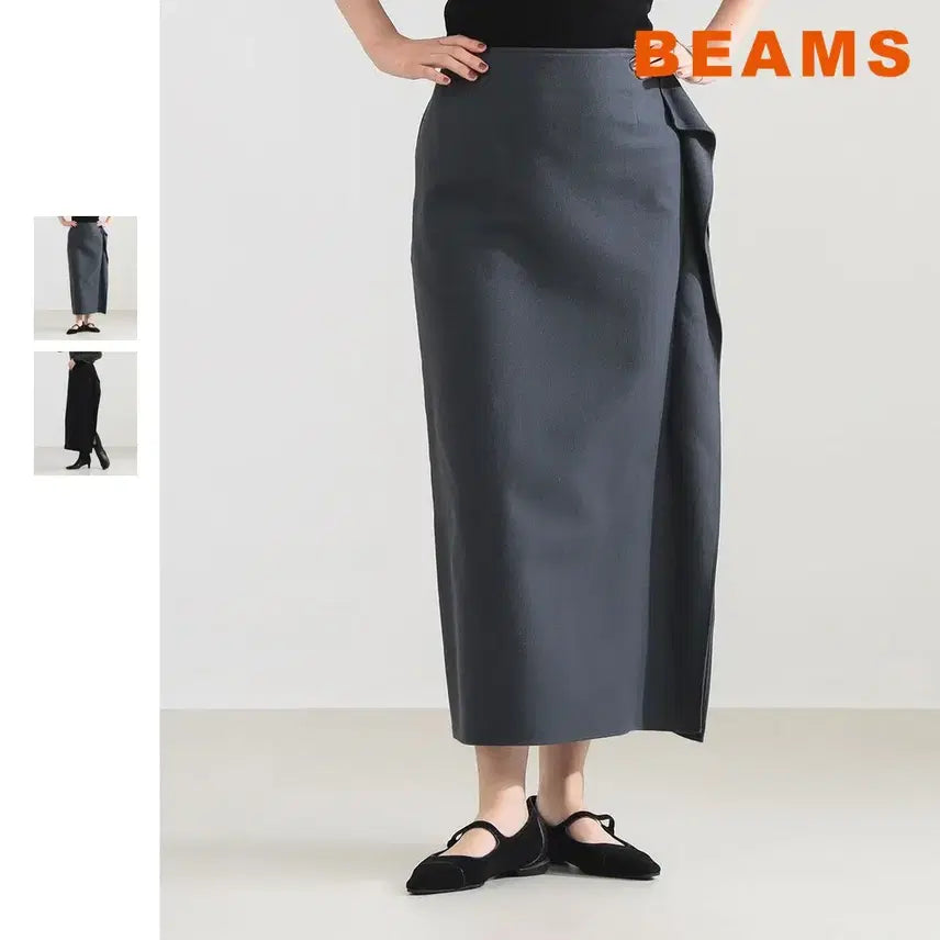 [BUNJANG] Ray BEAMS Winter Cotton Skirt / 빔즈 데미룩스 윈터 코튼 스커트