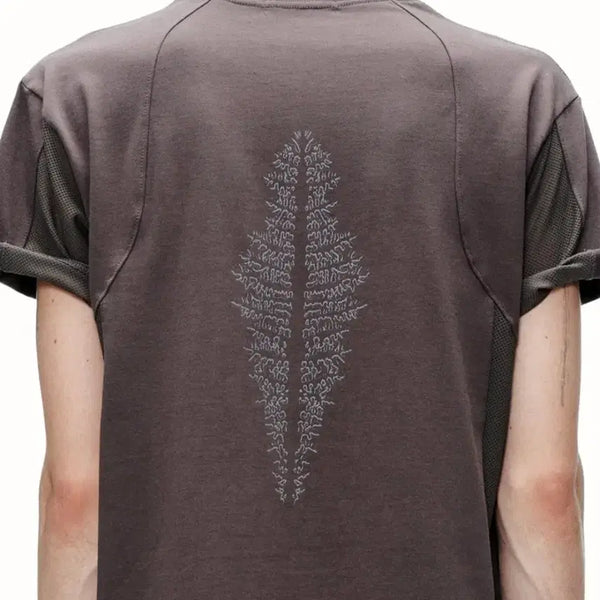 [BUNJANG] Ignota Core-15 Gorgonian Coral Short Sleeve T-Shirt Purple Grey / 이그노타 코어:15 고르고니안 코랄 반팔 퍼플 그레이