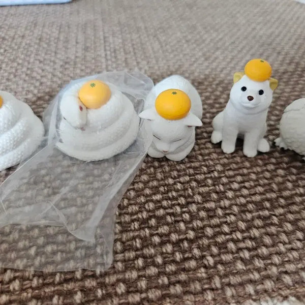 [BUNJANG] Mochi Tangerine Animal Gacha Bundle Set / 모찌 귤 동물 가챠 일괄