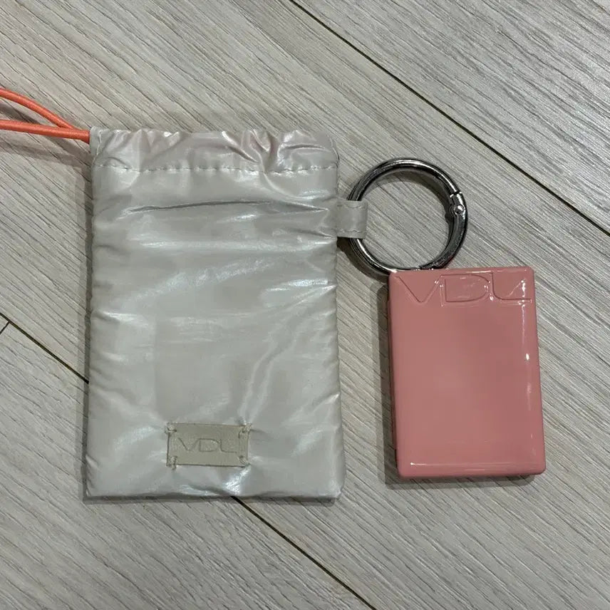 [BUNJANG] VDL Cheek Stain Blusher Balm (Mini) Bouncing Peach Balm with Mini Pouch Keyring / VDL 치크스테인 블러셔 밤(미니) 바운싱피치밤 + 미니파우치 키링
