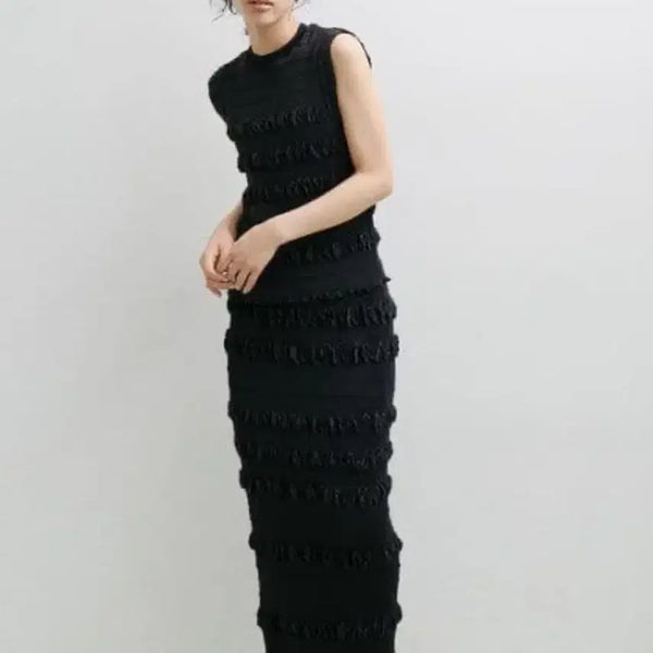 [BUNJANG] Adam et Rope Pleated Top and Skirt Set / Adam et Rope(아담 에 로페) 일본제 플리츠 상의 스커트 세트