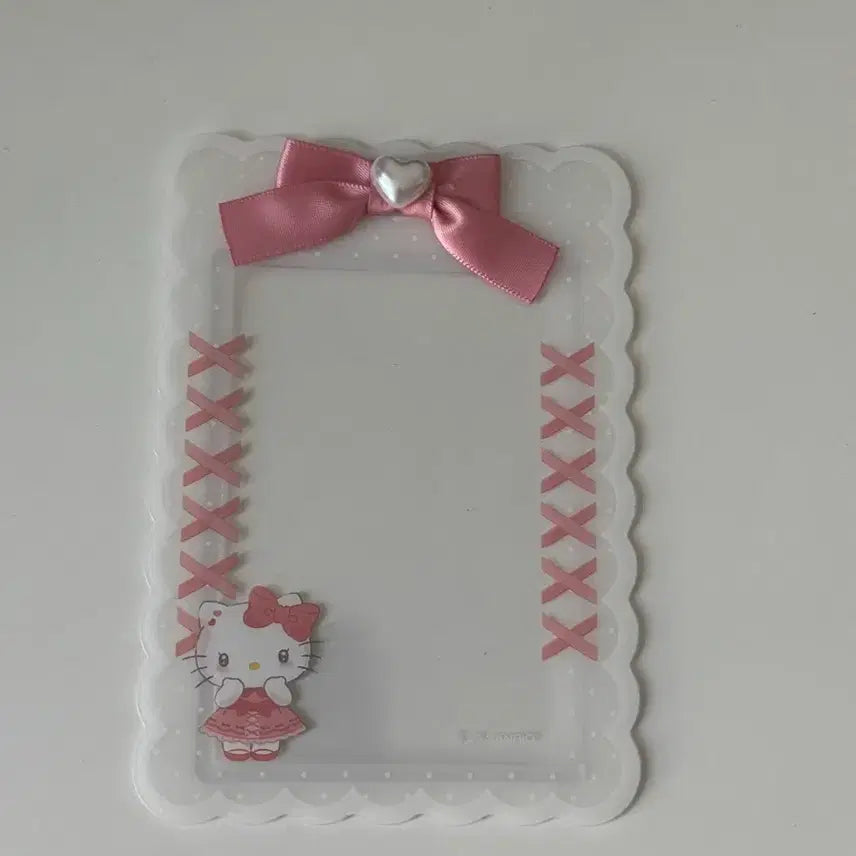 [BUNJANG] Sanrio Hello Kitty Photocard Holder / 산리오 키티 포카홀더 양도