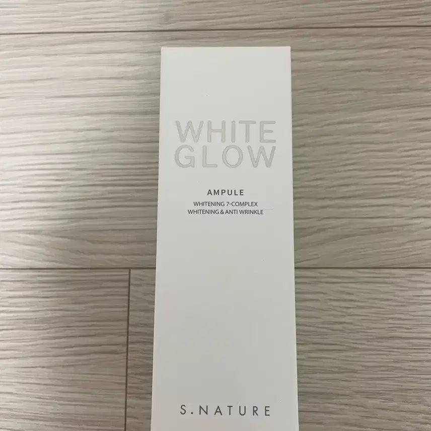 [BUNJANG] S.NATURE White Glow Ampoule / S.NATURE 화이트 글로우 앰플