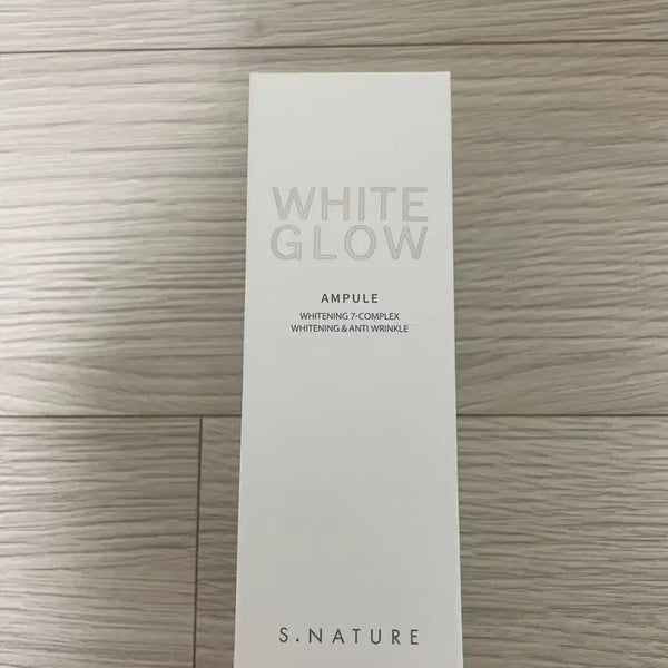 [BUNJANG] S.NATURE White Glow Ampoule / S.NATURE 화이트 글로우 앰플