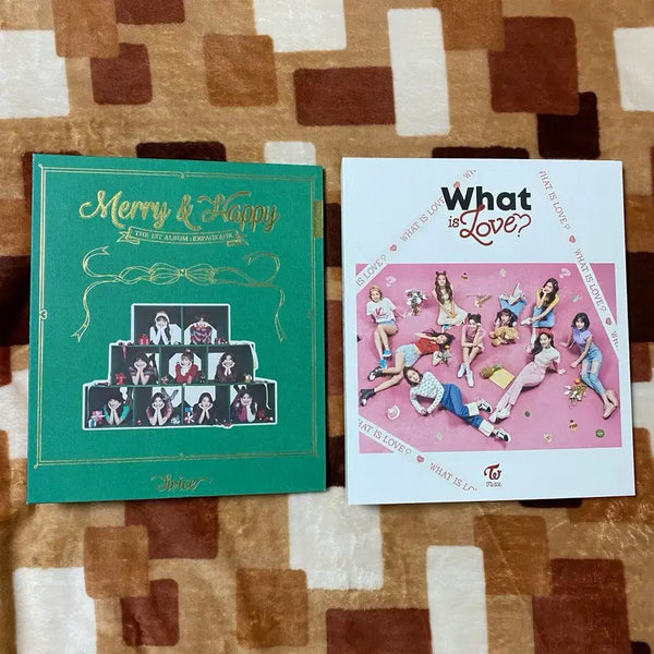 [BUNJANG] Twice Merry & Happy / What is Love? Binder Set / 트와이스 바인더 일괄 판매 (포카 x)