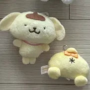 [BUNJANG] Sanrio Pompompurin Plush Keychain / 산리오 폼폼푸린 인형 키링 엉덩이 가챠