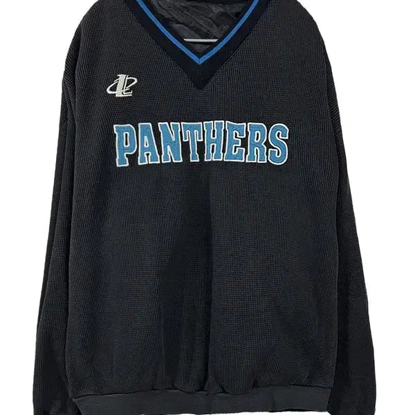 [BUNJANG] Carolina Panthers Old School Waffle Pullover Jersey XL / [XL] NFL 캐롤라이나 팬서스 올드스쿨 웜업 와플 풀오버져지