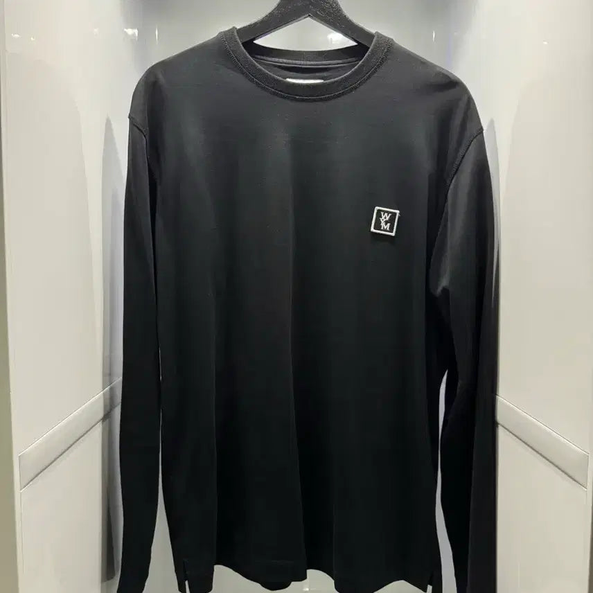 [BUNJANG] WooYoungMi Black Long Sleeve Shirt Size 46 / 우영미 롱슬리브 46