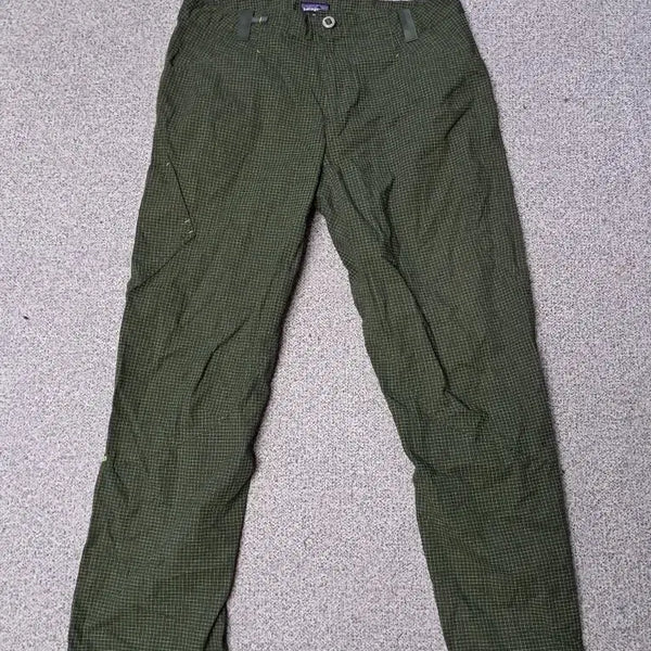 [BUNJANG] Patagonia Benga Rock Pants Olive Check / 파타고니아 벤가 록 팬츠0031