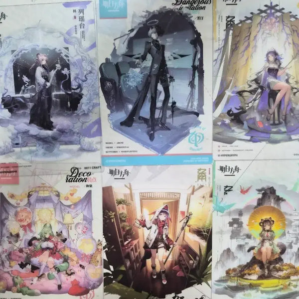 [BUNJANG] Arknights Clear Card Lin, Aaren, Mulberry, Honeyberry, Harmony Bundle Set / 명일방주 클리어카드 린 아렌 멀베리 허니베리 아르모니