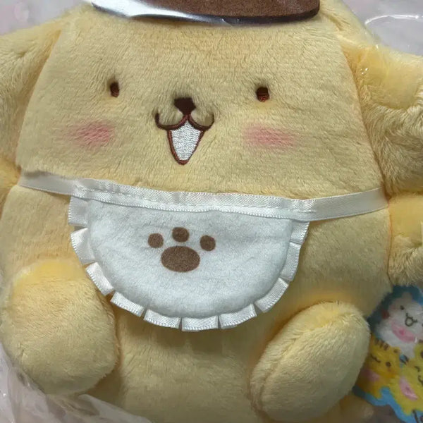 [BUNJANG] Sanrio Pompompurin 30th Anniversary Sweet Party Plush Pouch Friends Muffin Bagel Scone / 산리오 폼폼푸린 30주년 스위트 파티 누이 파우치 프렌즈 머핀 베이글 스콘