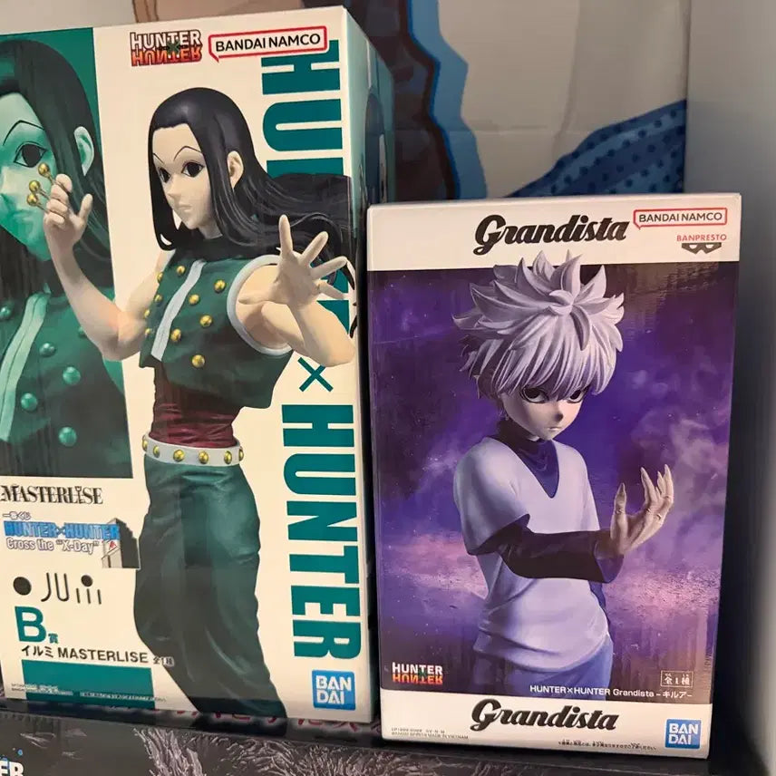 [BUNJANG] Hunter x Hunter Illumi Master Stars Piece & Grandista Killua Figure Bundle / 택포10)헌터헌터 제일복권 이르미&그란디스타 키르아 일괄 판매