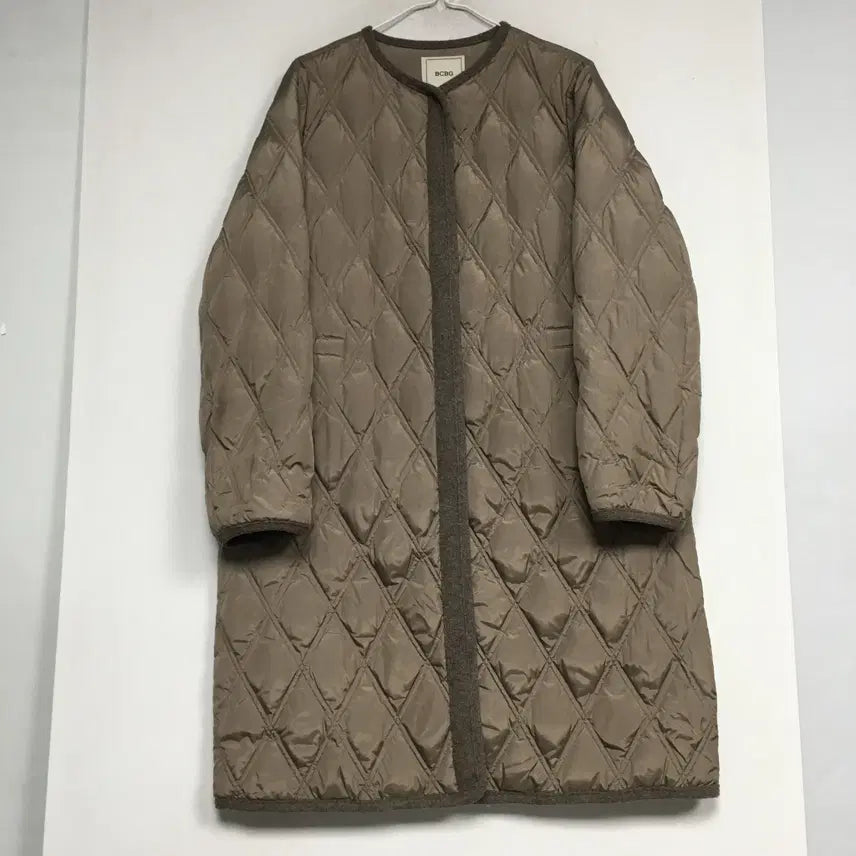 [BUNJANG] BCBG Quilted Goose Long Padding Jacket / BCBG 비씨비지 퀼팅 구스 롱패딩 91
