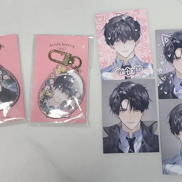 [BUNJANG] Omniscient Reader's Viewpoint Character Acrylic Keyring Set / 전독시 중혁독자 중독 키링
