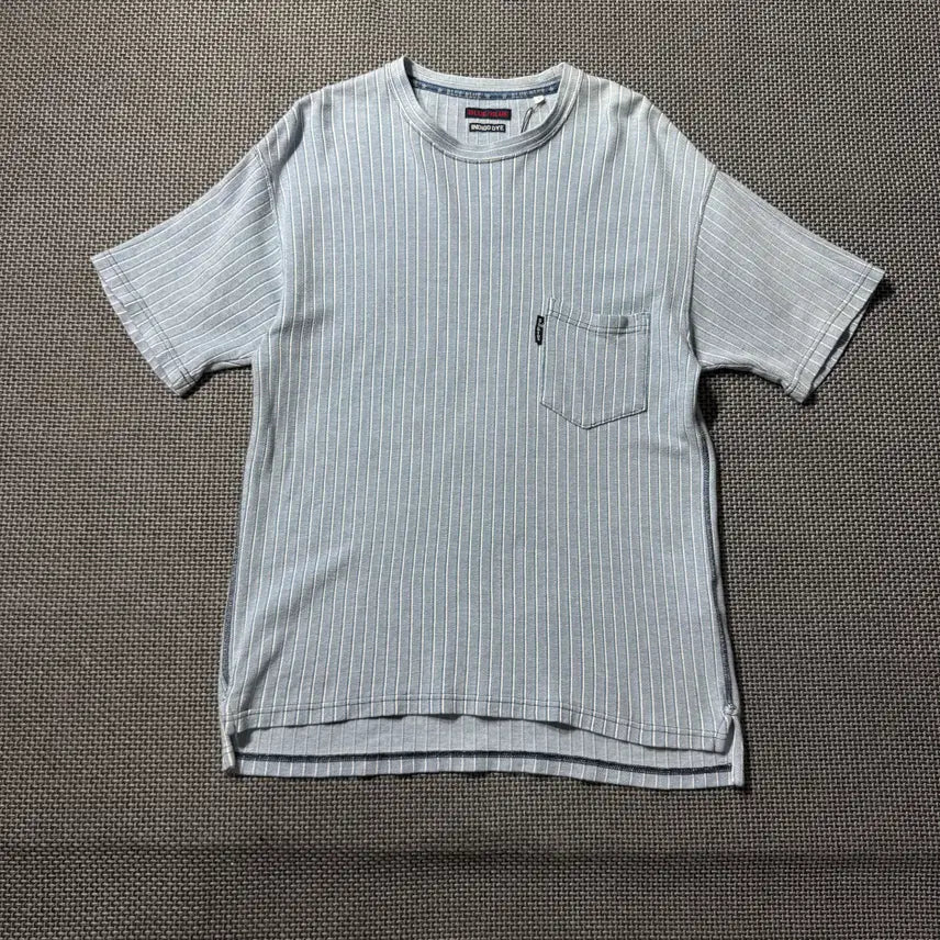 [BUNJANG] Light Blue Short Sleeve T-Shirt / 블루 블루 반팔