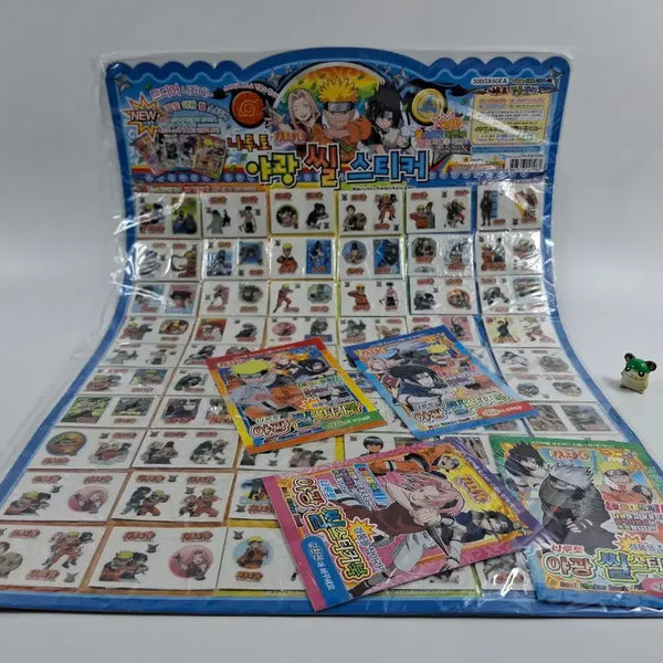 [BUNJANG] Naruto Glow-in-the-Dark Sticker Set (Sealed) / 나루토 야광씰 스티커 (미개봉판)