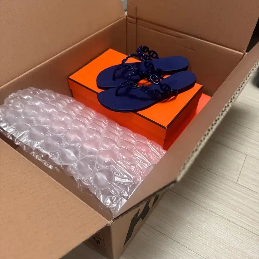 [BUNJANG] Hermès Isle Sandals Violet Iris Size 36 / (W) 에르메스 아일랜드 샌들 & 비올레 이리스 /36
