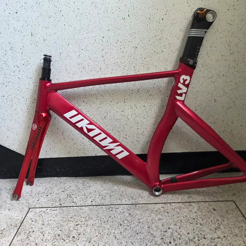 [BUNJANG] Unknown LV3 Frameset Red / 언노운 lv3 픽시자전거 프레임셋