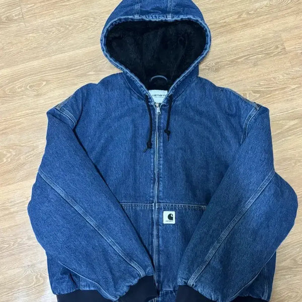 [BUNJANG] Carhartt WIP Washed OG Active Jacket (Blue Stone) - L / W) 칼하트 WIP 워시드 OG 액티브 자켓 (블루 스톤) - L