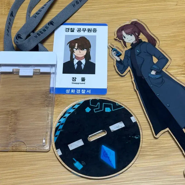 [BUNJANG] Misu Ban Jamttel Acrylic Stand & Civil Servant ID Bundle / 급전)) 미수반 잠뜰 아크릴 스탠드 공무원증 일괄 판매합니다