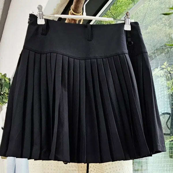 [BUNJANG] Black Pleated Golf Skirt (Size 67) / 골프 블랙 플리츠 스커트(67)