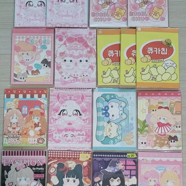 [BUNJANG] Bungeoppang Snack Seal Bag Set (17 Sets) / 수봉 판매
