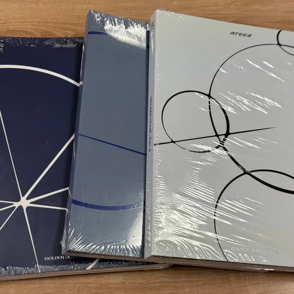[BUNJANG] ATEEZ Golden Hour: Part 1 Original Photobook Set (Sealed) / 에이티즈 ateez 골든아워4 미개봉 앨범 오리지널 포토북 1세트