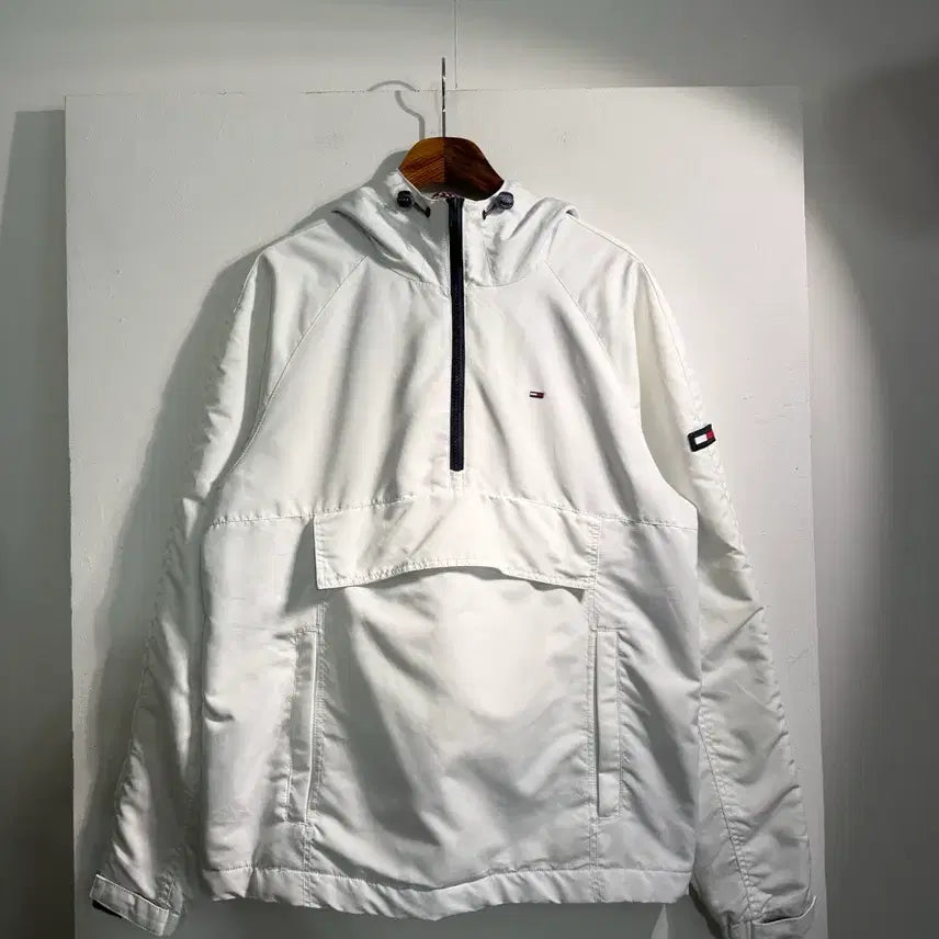 [BUNJANG] Tommy Hilfiger Terry Anorak Jacket / Tommy Hilfiger 타미힐피거 기모 아노락 자켓