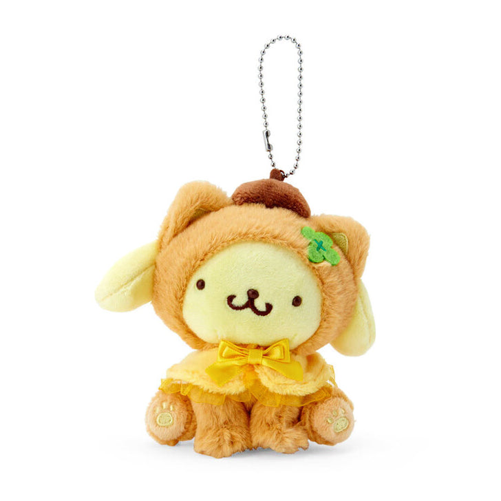 [BUNJANG] Sanrio Pompompurin Chiyuneko Plush Doll Keychain Mascot Holder / 산리오 폼폼푸린 치유네코 인형 키링 마스코트 홀더