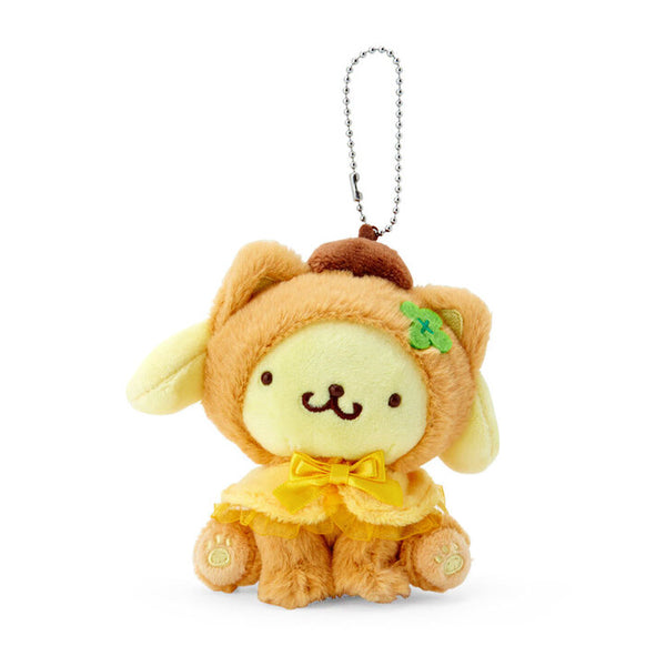 [BUNJANG] Sanrio Pompompurin Chiyuneko Plush Doll Keychain Mascot Holder / 산리오 폼폼푸린 치유네코 인형 키링 마스코트 홀더
