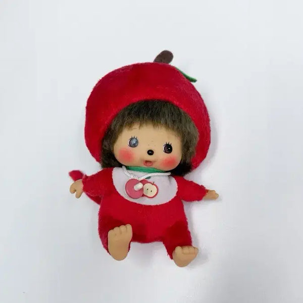 [BUNJANG] Apple Bebechichi Monchhichi Doll / 사과 베비치치 몬치치