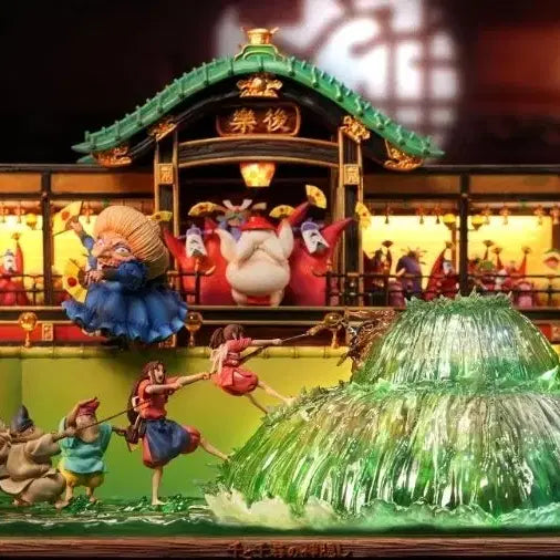 [BUNJANG] Studio Ghibli Spirited Away Chihiro Resin Figure / 지브리 opm 센과치히로 레진 피규어