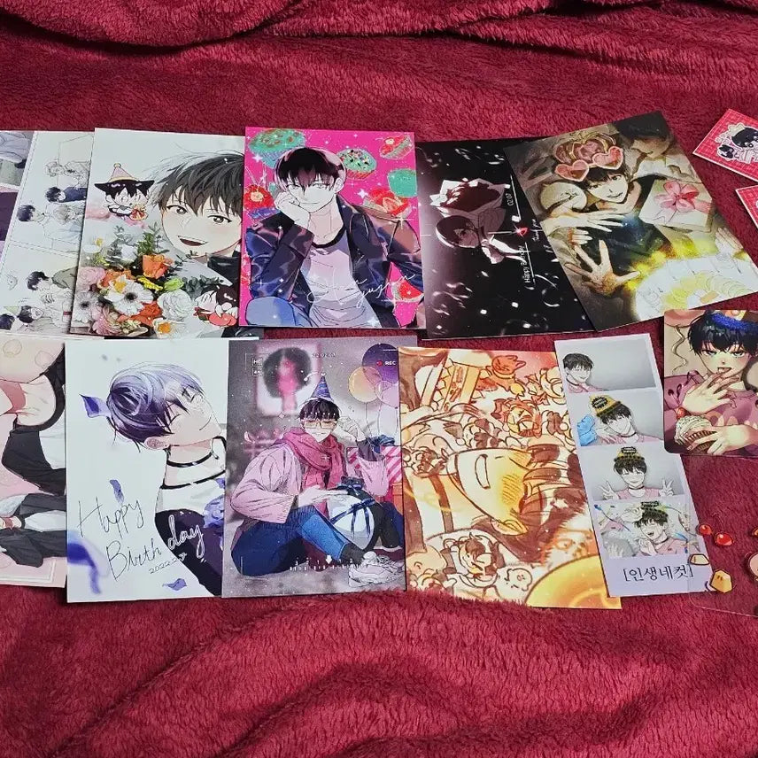 [BUNJANG] Blade of Evolution: Blade of Evolution - Han Yu-jin Birthday Paper Goods Bundle Set / 내스급 한유진 생일 지류굿즈