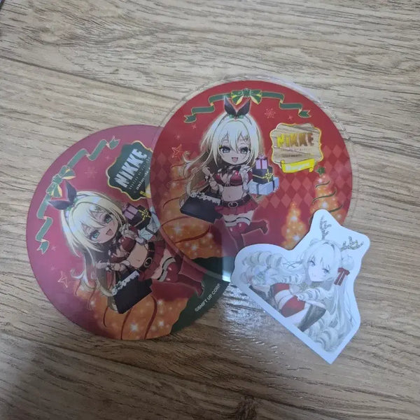 [BUNJANG] Goddess of Victory: Nikke Christmas Animate Collaboration Cafe Rapi & Crown Merchandise / 승리의 여신 니케 크리스마스 애니메이트 콜라보 카페 루피,크라운 판매