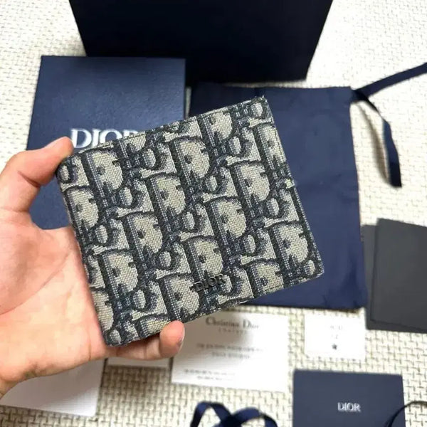 [BUNJANG] Dior Oblique Bifold Wallet New Arrival / [OS/새상품/신형] 26ss 디올 오블리크 반지갑 풀구성