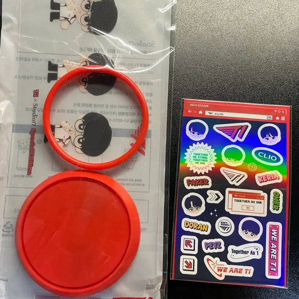 [BUNJANG] T1 Avery Brush Holder Sticker Bundle Set / 티원 에이블리 브러쉬 홀더 스티커 일괄 양도 판매