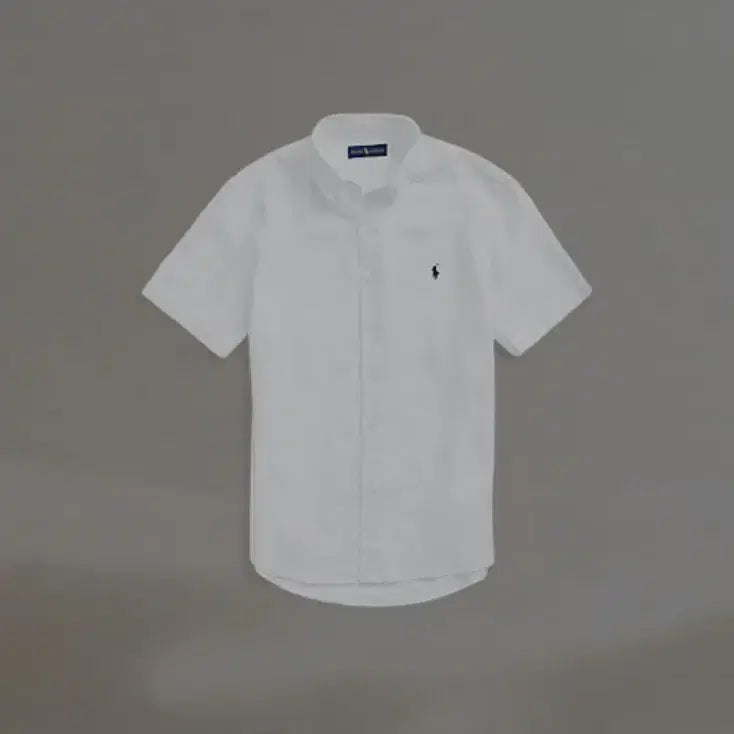 [BUNJANG] Polo Ralph Lauren Linen Short Sleeve Shirt / [ QR ] 폴로 랄프로렌 린넨 반팔 셔츠