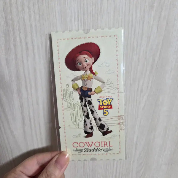 [BUNJANG] Toy Story Jessie Ticket Postcard / 토이스토리 제시 티켓엽서(오티)