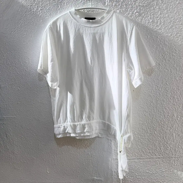 [BUNJANG] LANVIN COLLECTION Layered Short-Sleeve T-Shirt / 랑방 컬렉션 레이어드 반팔티셔츠