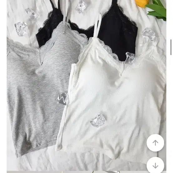 [BUNJANG] White Camisole (Size L) / 캡나시 화이트
