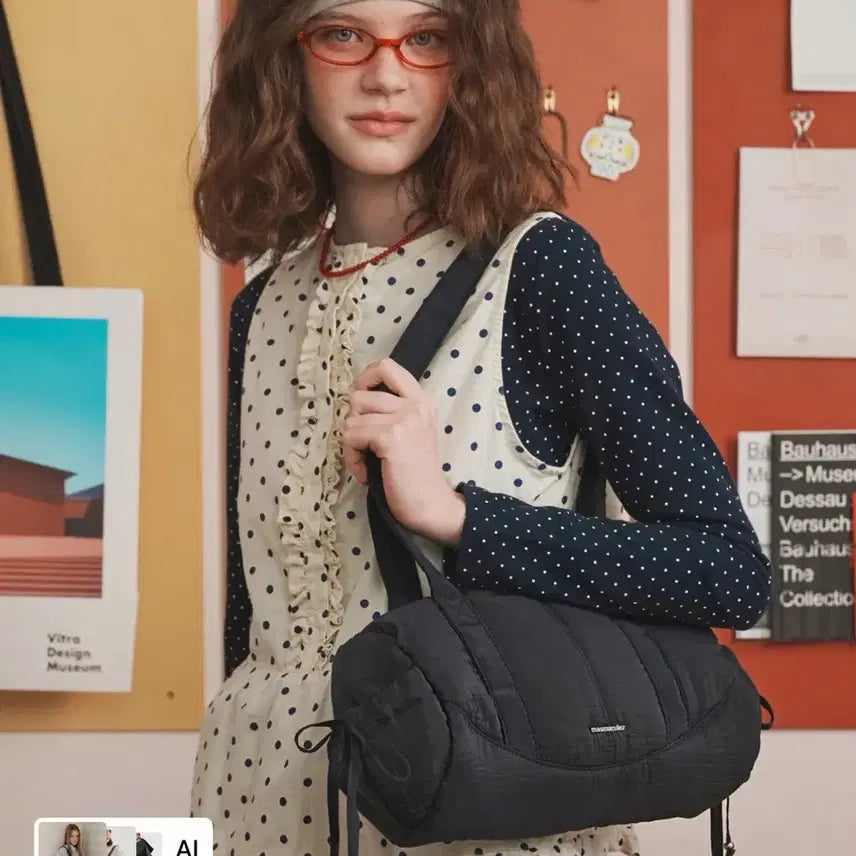 [BUNJANG] MASMARULES Breeze Glow Shoulder Bag Black / 마스마룰즈 breeze glow 숄더백 블랙