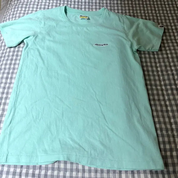 [BUNJANG] BAPE Short Sleeve T-Shirt Mint S / 희귀매물)베이프 반팔 민트 s