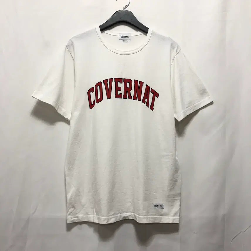 [BUNJANG] Covenat White Logo T-shirt (M) / 커버낫 화이트 로고 반팔티(M 95~100)