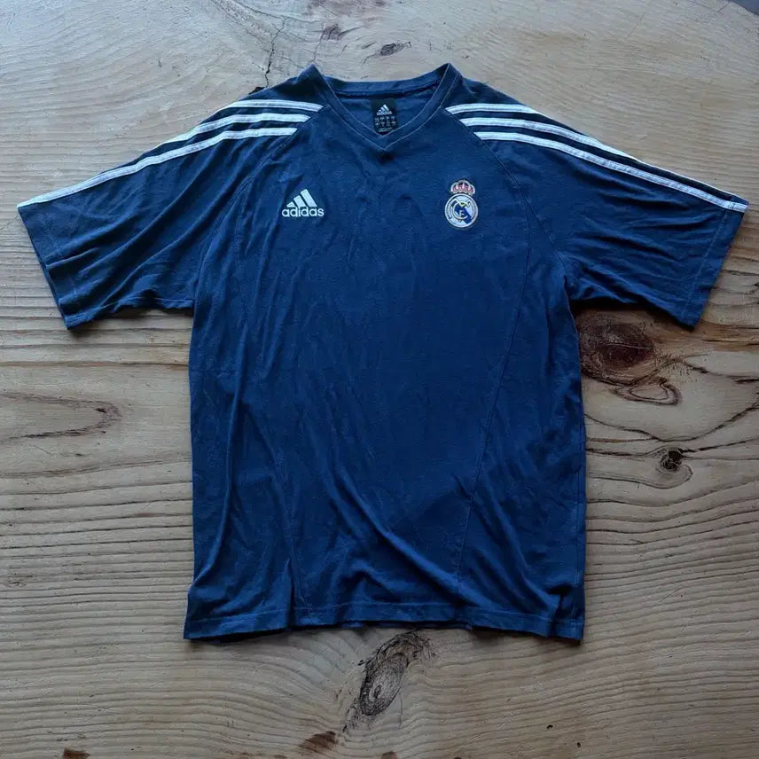 [BUNJANG] Adidas Real Madrid 2003-2005 Training T-Shirt / (adidas) 2003-05 레알 마드리드 트레이닝 티셔츠