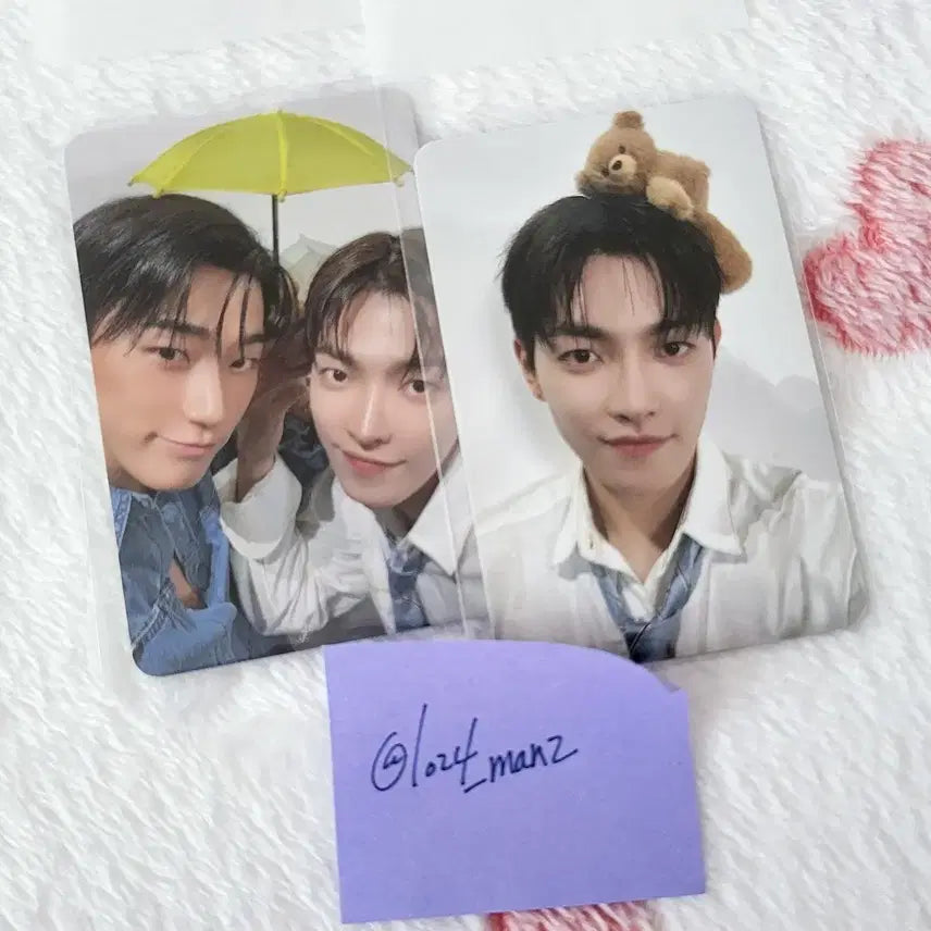 [BUNJANG] ATEEZ San & Hongjoong MAP THE SOUL Seoul Lucky Draw Unit Photocard Set / ATEEZ MAPDAL SEOUL LD hj san unit 에이티즈 맵달 서울 럭드 인프피즈 유닛 홍중 세트