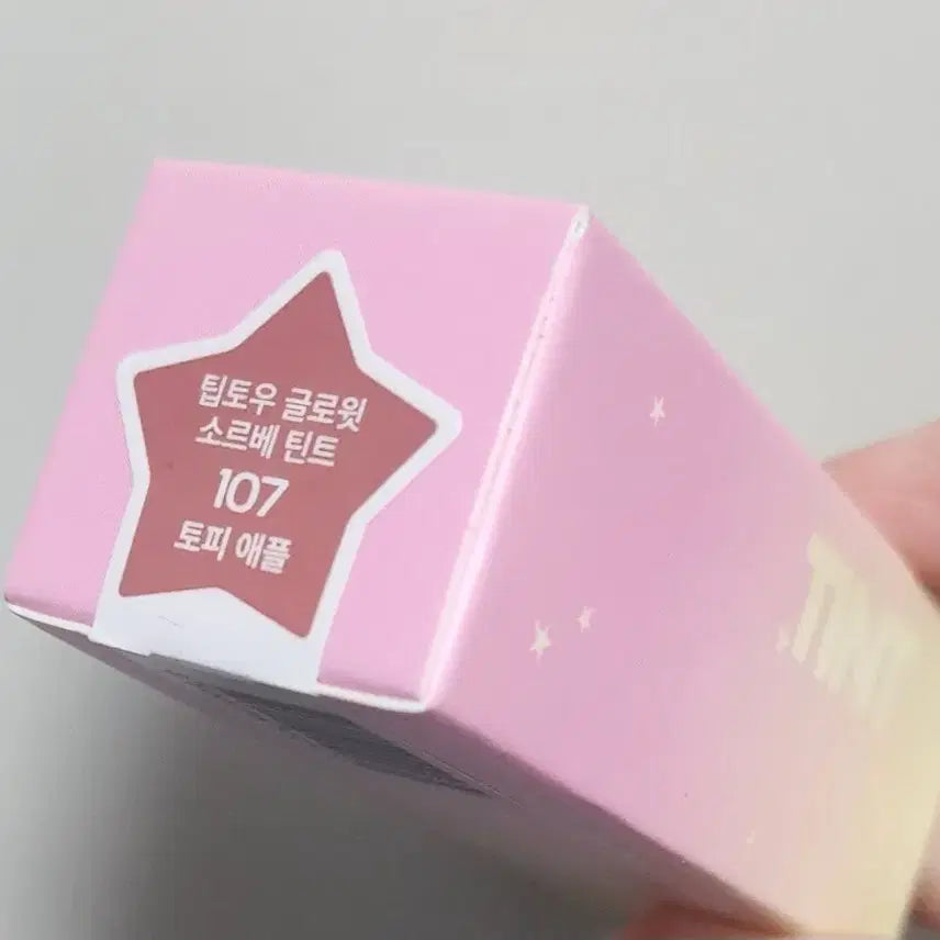 [BUNJANG] TipToe Glowy Sorbet Tint 107 Toffee Apple / 팁토우 글로윗 소르베 틴트 107 토피 애플