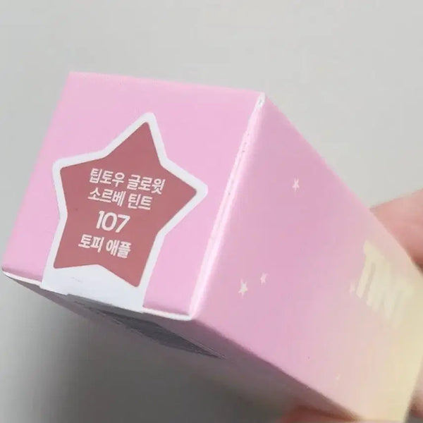 [BUNJANG] TipToe Glowy Sorbet Tint 107 Toffee Apple / 팁토우 글로윗 소르베 틴트 107 토피 애플