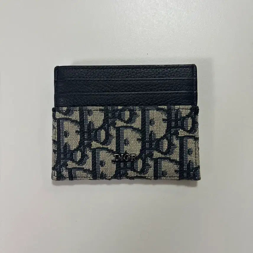 [BUNJANG] Dior Oblique Card Holder with Authenticity Certificate / [정품보증서포함] 디올 오블리크 카드지갑
