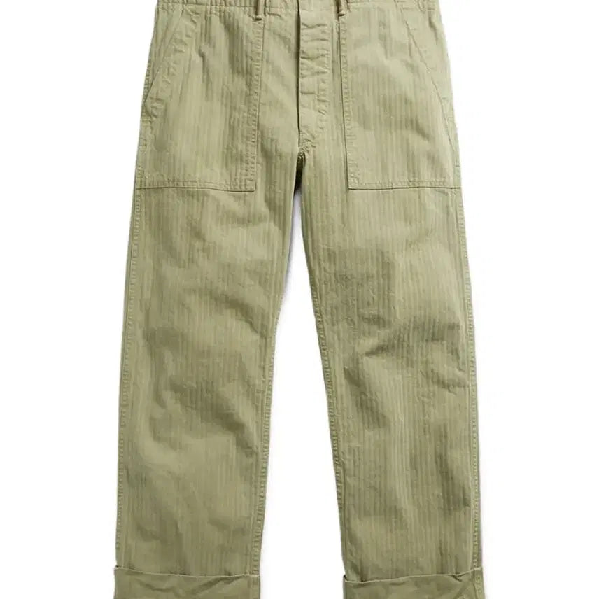 [BUNJANG] RRL Brewster Herringbone Pants Green 32/32 / RRL 더블알엘 헤링본 팬츠 브루스터 그린 32/32