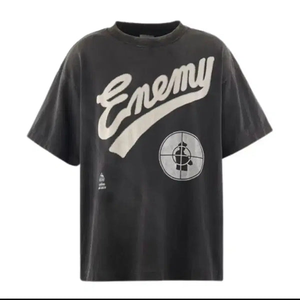 [BUNJANG] Saint Michael Public Enemy T-Shirt L / [L]세인트미카엘 퍼블릭에너미 티셔츠